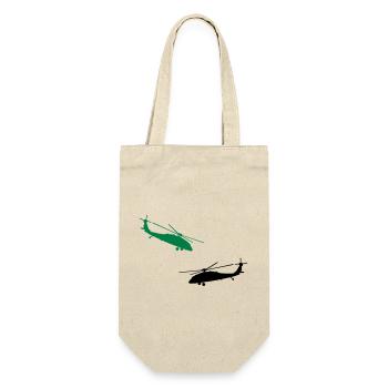 hélicoptère - Sac à bouteille - nature - Devant