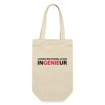 Laissez-Moi passer, je suis ingenieur - Sac à bouteille - nature - Devant