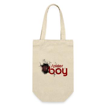 Arachnid Hero: Crimson Web Emblem - Gift Bag for Bottles - nature - Front