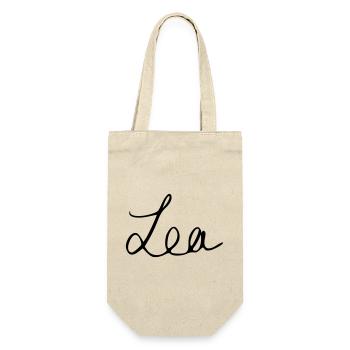 Leah - Gift Bag for Bottles - nature - Front