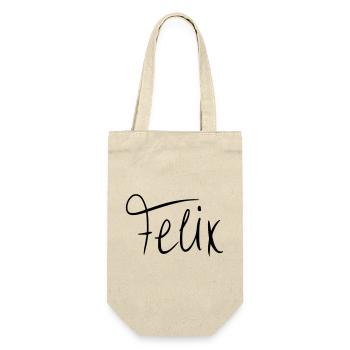 Felix - Gift Bag for Bottles - nature - Front