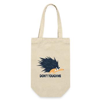 Animal Dont Touch Me Grafik - Geschenkbeutel für Flaschen - Natur - Vorne