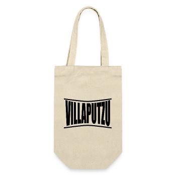 T-Shirt Villaputzu T-Shirt Sardinien Geschenkidee - Geschenkbeutel für Flaschen - Natur - Vorne