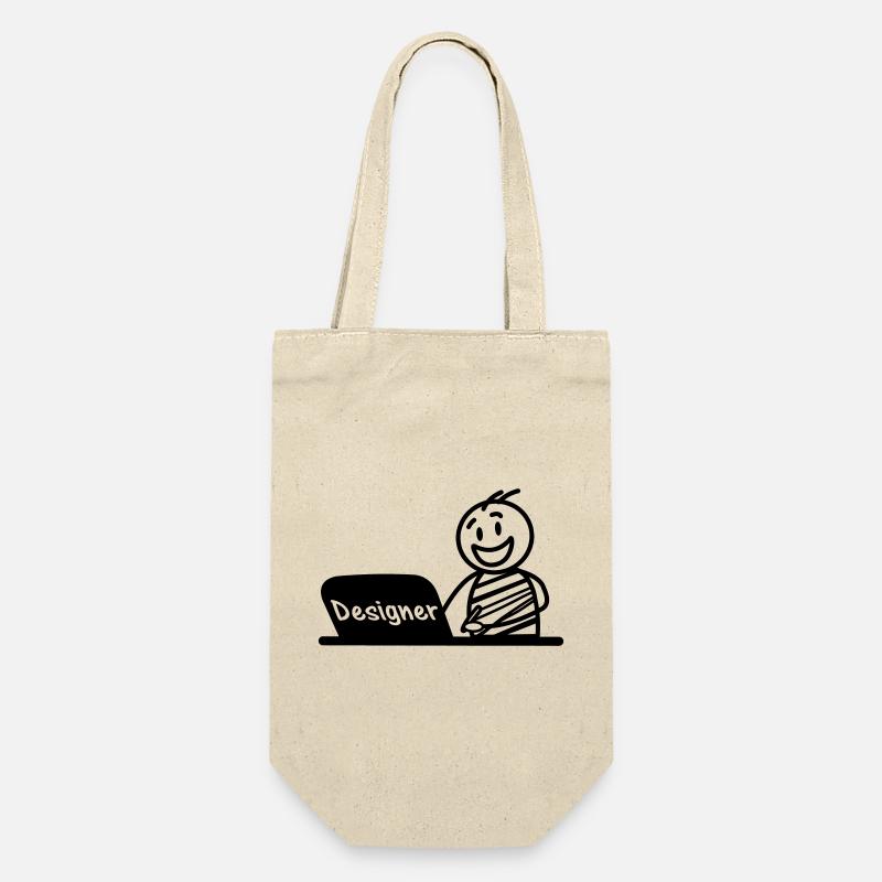 Concepteur d’ordinateur portable de travail - Sac à bouteille - nature