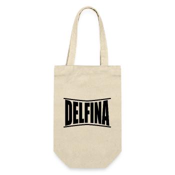 T-shirt Delfina t-shirt gift idea - Gift Bag for Bottles - nature - Front