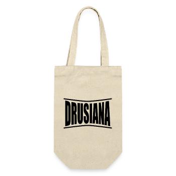 Idée cadeau t-shirt Drusiana - Sac à bouteille - nature - Devant