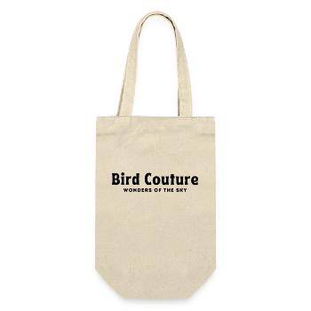 bird couture wonders of the sky | clan of birds - Geschenkbeutel für Flaschen - Natur - Vorne