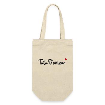 Tata d'amour - Sac à bouteille - nature - Devant