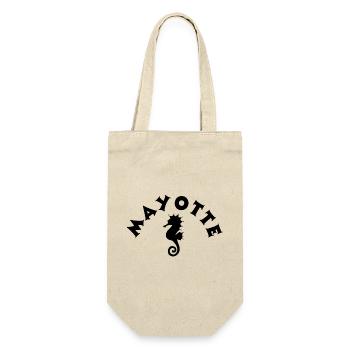 Mayotte, French department, 976 - Gift Bag for Bottles - nature - Front