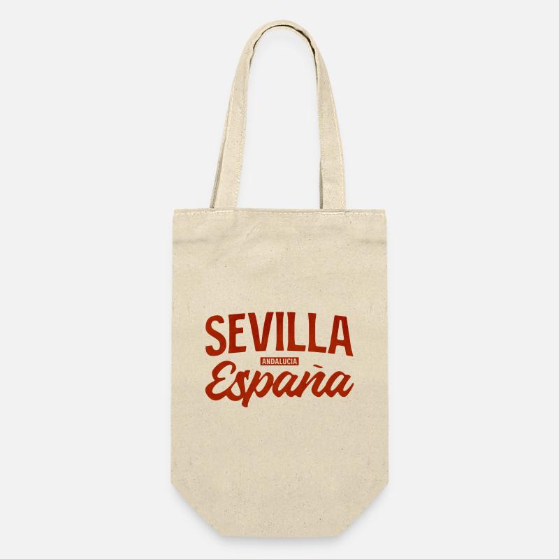 Sevilla Andalusische Leidenschaft - Geschenkbeutel für Flaschen - Natur