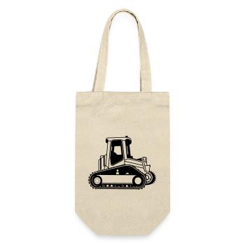 bulldozer - Gift Bag for Bottles - nature - Front