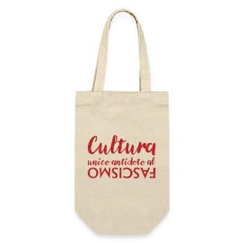 Culture is the only antidote to fascism - Gift Bag for Bottles - nature - Front