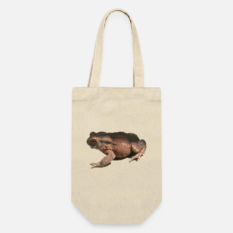 Kröte - Geschenkbeutel für Flaschen - Natur
