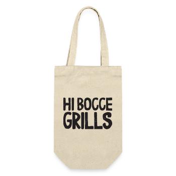 Hi Bocce Grills Ball with Jack Bocci Game Bocce - Gift Bag for Bottles - nature - Front