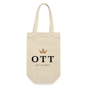 Ott - Geschenkbeutel für Flaschen - Natur - Vorne