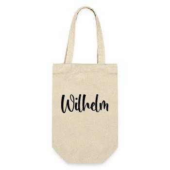Name - William - Gift Bag for Bottles - nature - Front