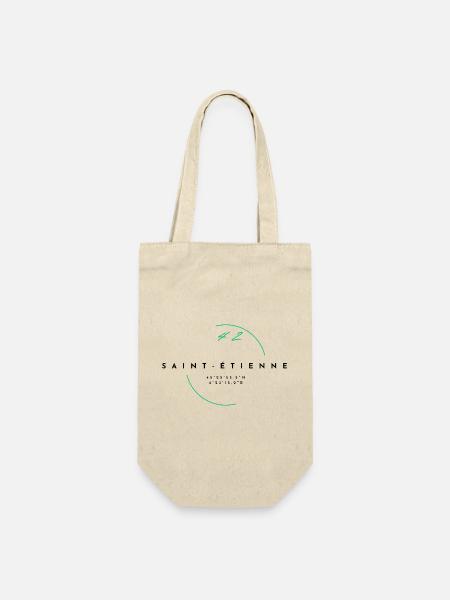 Saint-Étienne - Geschenk - Hollywood - Geschenkbeutel für Flaschen - Natur