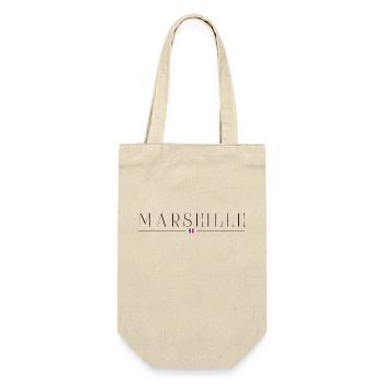Marseille, France Style Design T-Shirt - Gift Bag for Bottles - nature - Front