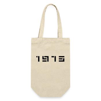 Année de naissance Anniversaire Né(e) en 1973 - Sac à bouteille - nature - Devant