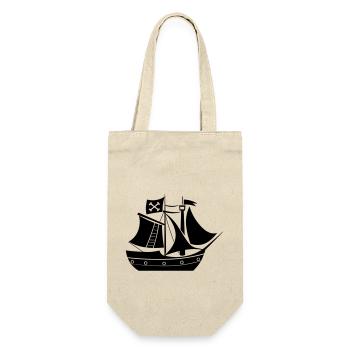 Pirate ship - Gift Bag for Bottles - nature - Front