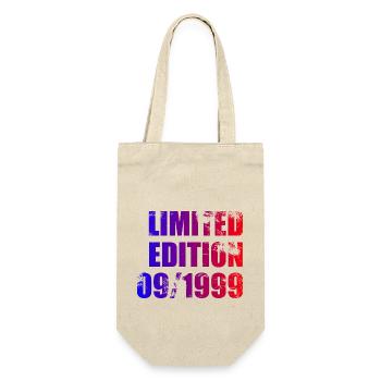 25th Birthday Limited Edition 09/1999 - Gift Bag for Bottles - nature - Front
