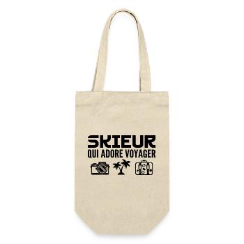 Voyageurs & Skieurs : Passion & Découverte - Sac à bouteille - nature - Devant