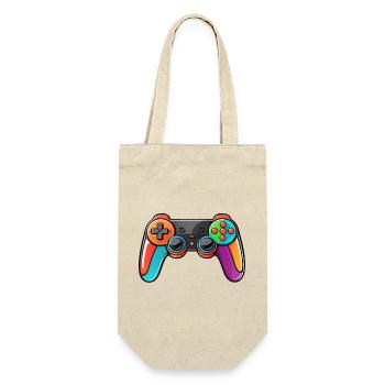 Gamepad Controller Colors Colorful - Gift Bag for Bottles - nature - Front