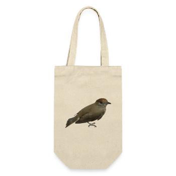 Blackcap female - Gift Bag for Bottles - nature - Front
