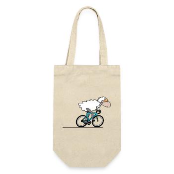 Road Bike Cycling - Gift Bag for Bottles - nature - Front