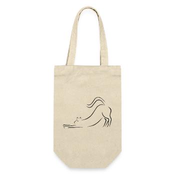 chat - Sac à bouteille - nature - Devant