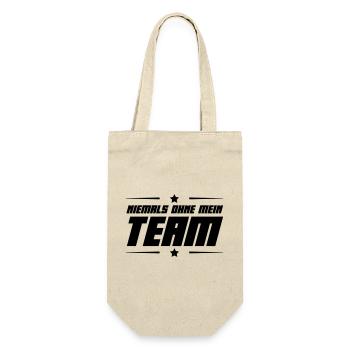 Team - Gift Bag for Bottles - nature - Front