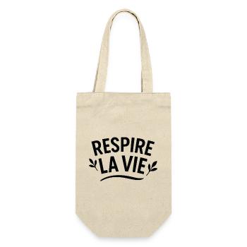Respire la Vie Botanique - Gift Bag for Bottles - nature - Front