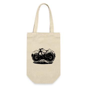 Mountain biking - Gift Bag for Bottles - nature - Front