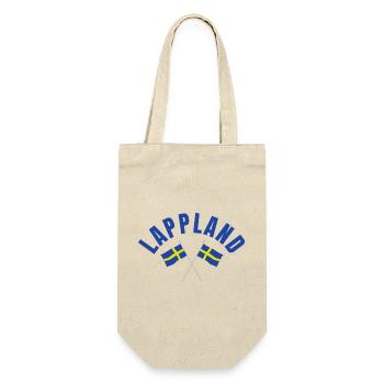Lapland Two Swedish flags - Gift Bag for Bottles - nature - Front