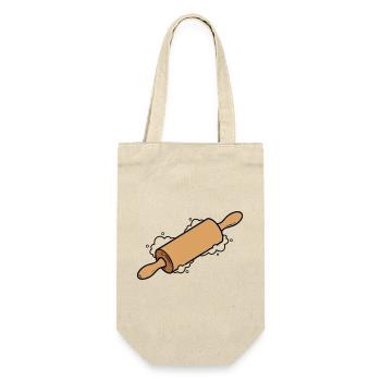 Rolling Pin Rolling Dough Roll Baking - Gift Bag for Bottles - nature - Front