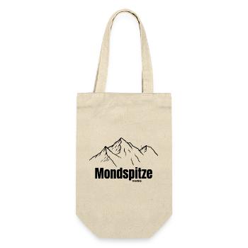 Mondspitze - Geschenkbeutel für Flaschen - Natur - Vorne