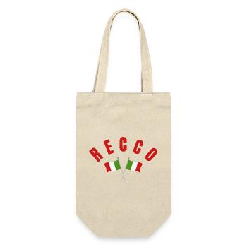 Recco Italian Flags Crossed - Gift Bag for Bottles - nature - Front