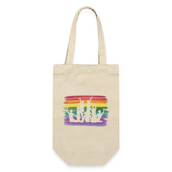 Artistic Swim Team Synchronschwimmen - Geschenkbeutel für Flaschen - Natur - Vorne