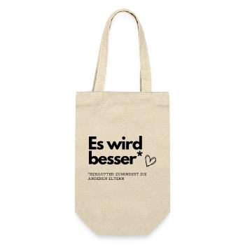 It gets better - Gift Bag for Bottles - nature - Front
