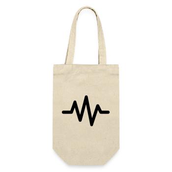 heartbeat - Gift Bag for Bottles - nature - Front