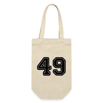 49 - Gift Bag for Bottles - nature - Front