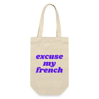 Pardonnez-moi l’expression - Sac à bouteille - nature - Devant