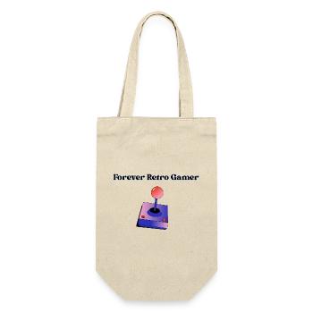 Éternellement Rétro Gamer - Sac à bouteille - nature - Devant