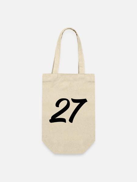 27 - Geschenkbeutel für Flaschen - Natur