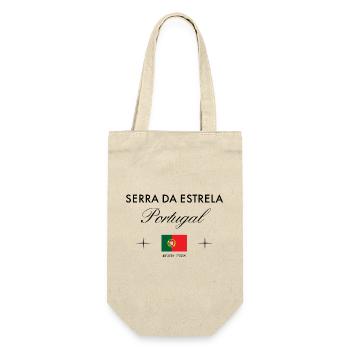 Serra da Estrela Portugal Koordinaten Reise - Geschenkbeutel für Flaschen - Natur - Vorne
