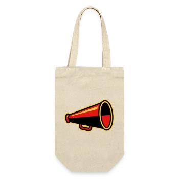 Icône des Ultras du Mégaphone Rouge - Sac à bouteille - nature - Devant