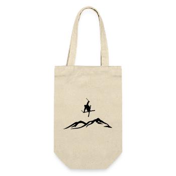 Ski freestyle - Gift Bag for Bottles - nature - Front