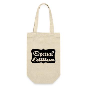 special edition tuner tuning custom bobber sticker - Sac à bouteille - nature - Devant