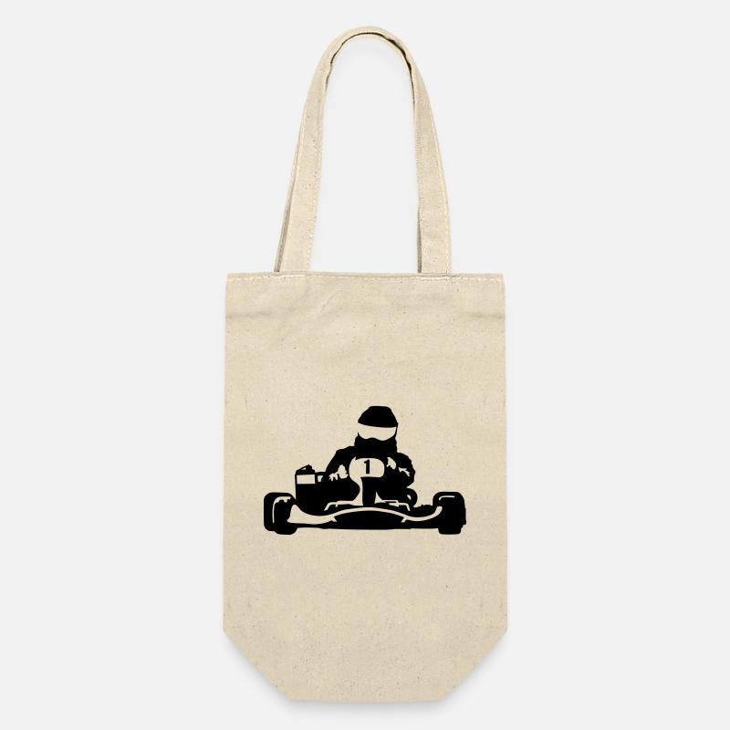 karting - Gift Bag for Bottles - nature