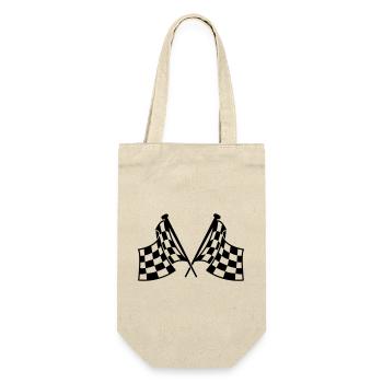 racing - Gift Bag for Bottles - nature - Front